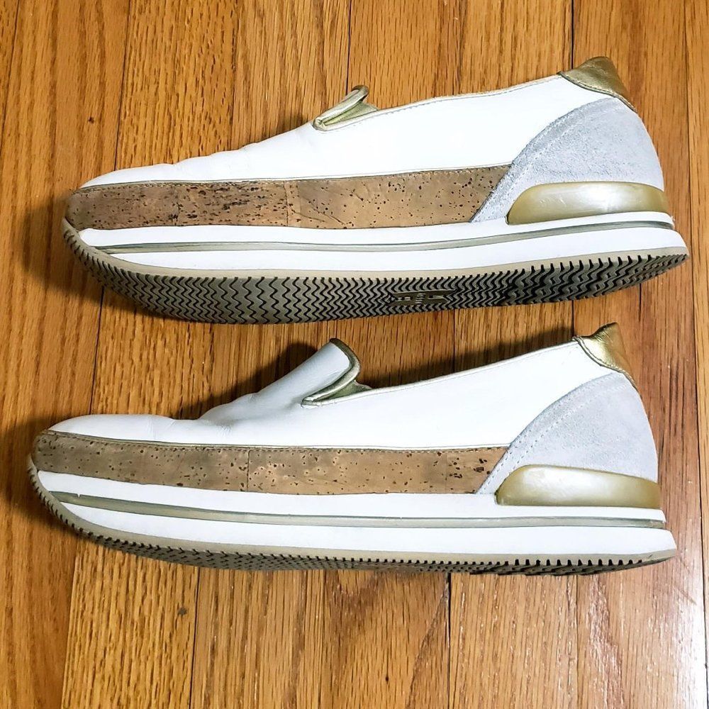 Hogan Gold Trim Sneakers - Picture 6 of 14